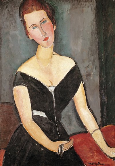 Madame G. van Muyden, 1917 da Amedeo Modigliani